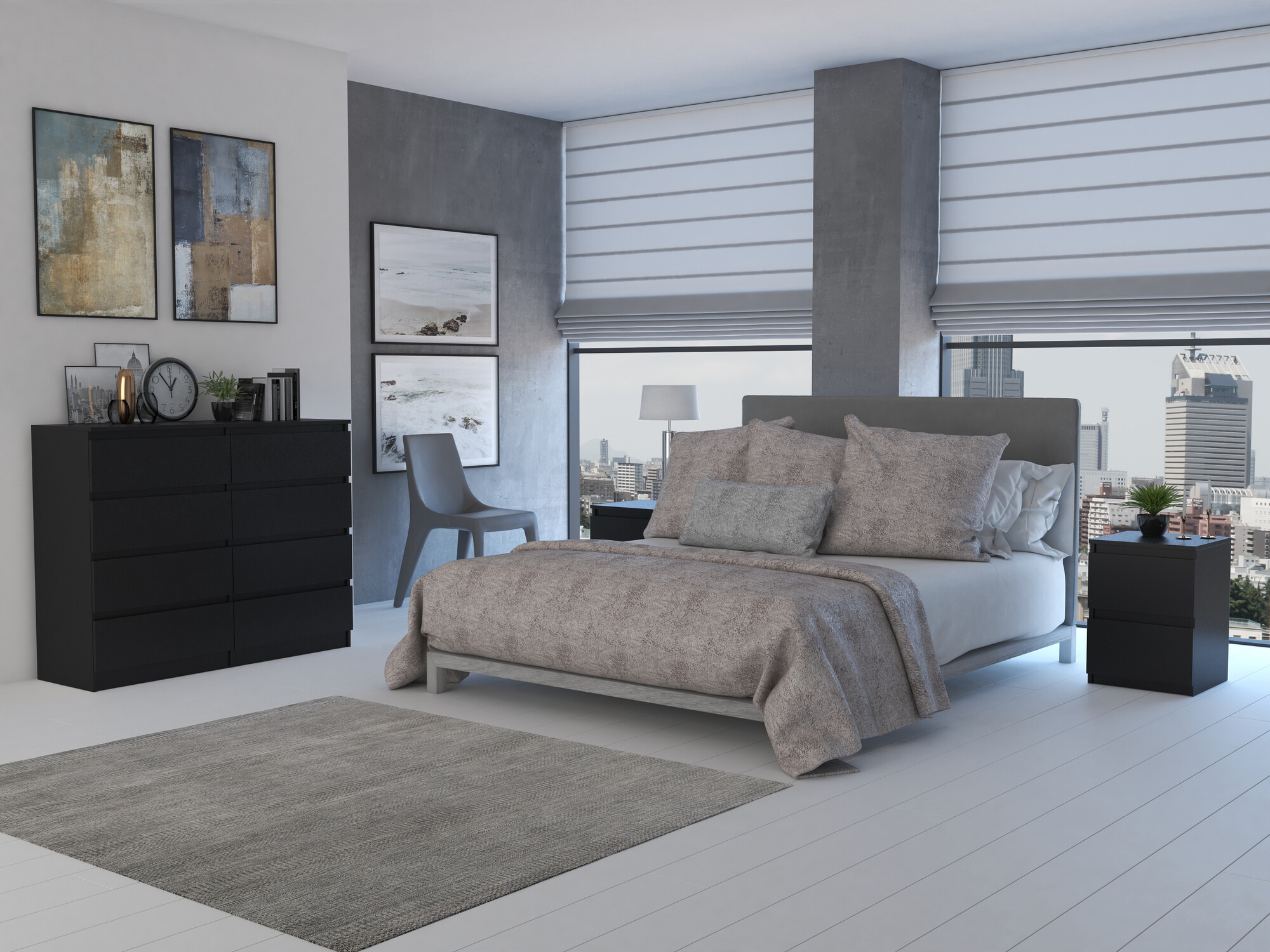 Kumode Elbvelu 101 (Melns)