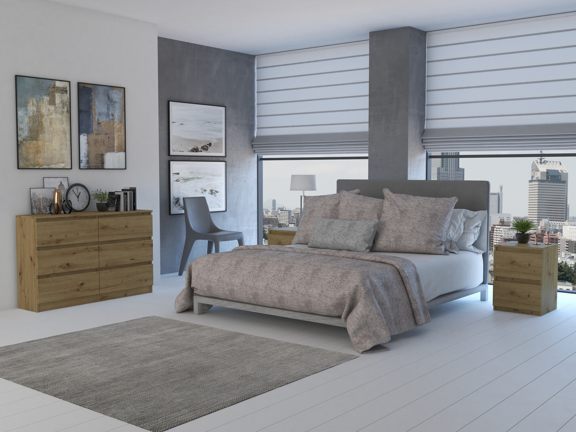 Kumode Elbvelu 103 (Artisan ozols)