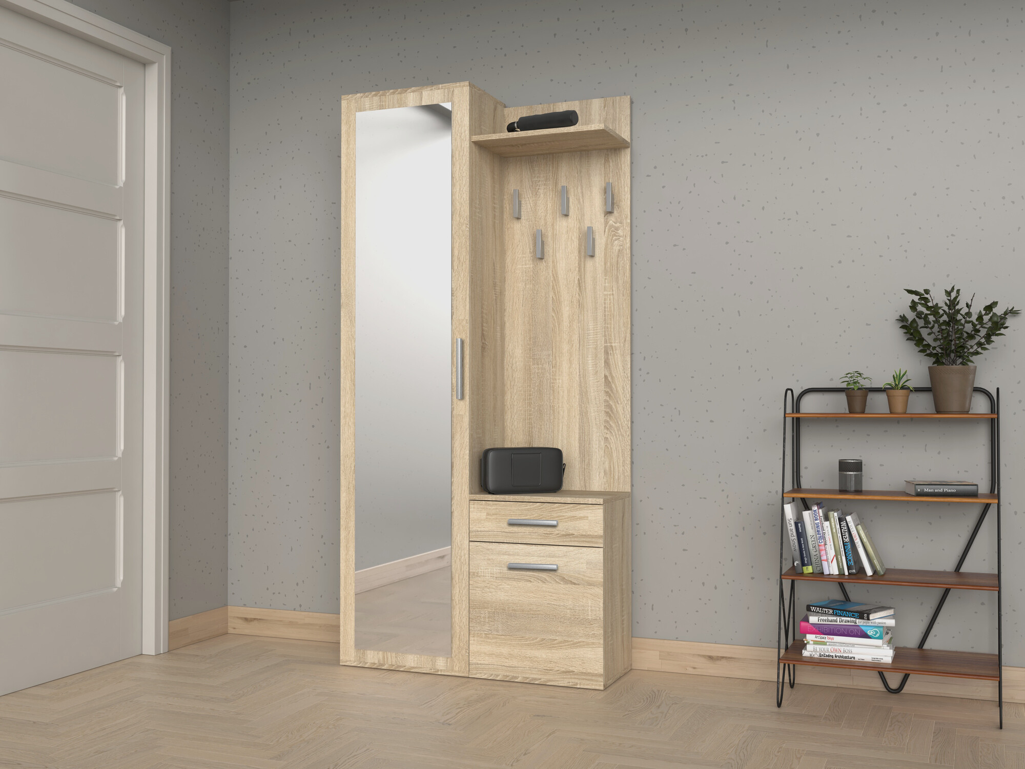 Priekšnama komplekts Mandeville 126 (Sonomas ozols)