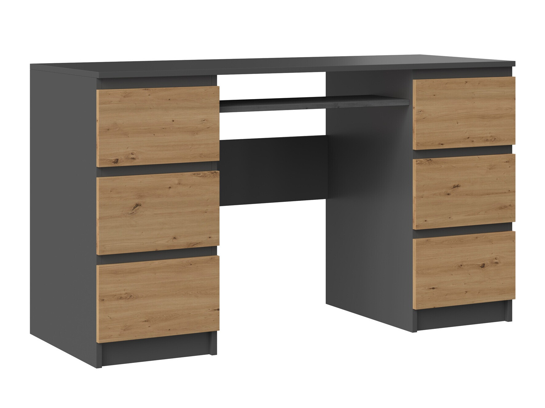 Rakstāmgalds Mandeville 178 (Antracīts + Artisan ozols)