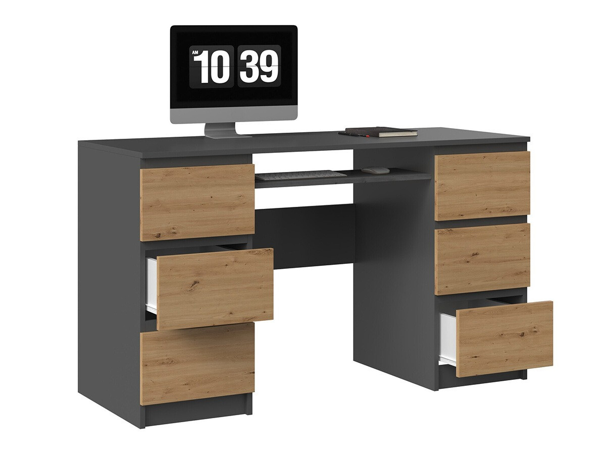 Rakstāmgalds Mandeville 178 (Antracīts + Artisan ozols)