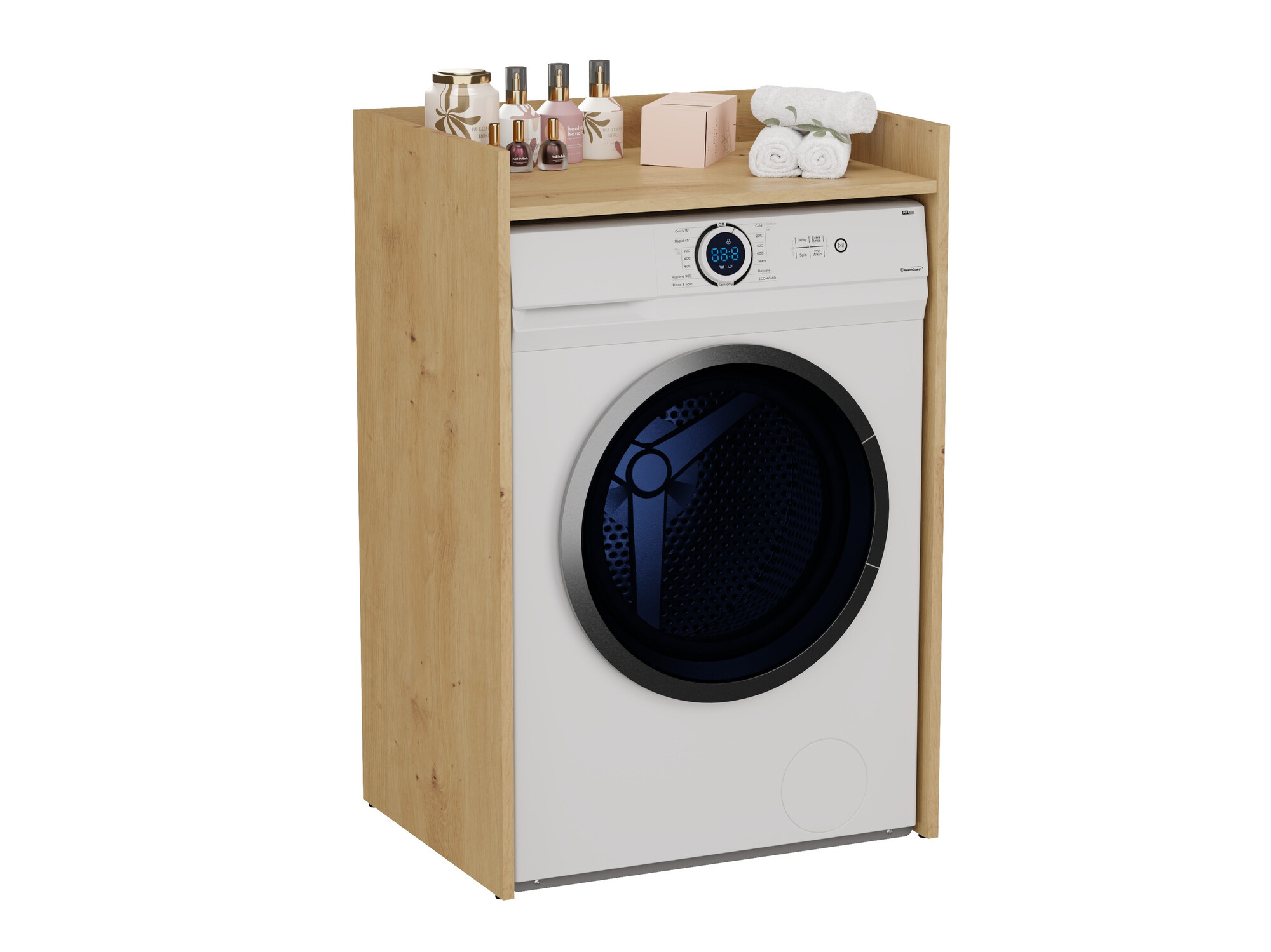 Stāvošs vannas skapītis Balelbo 102 (Artisan ozols)