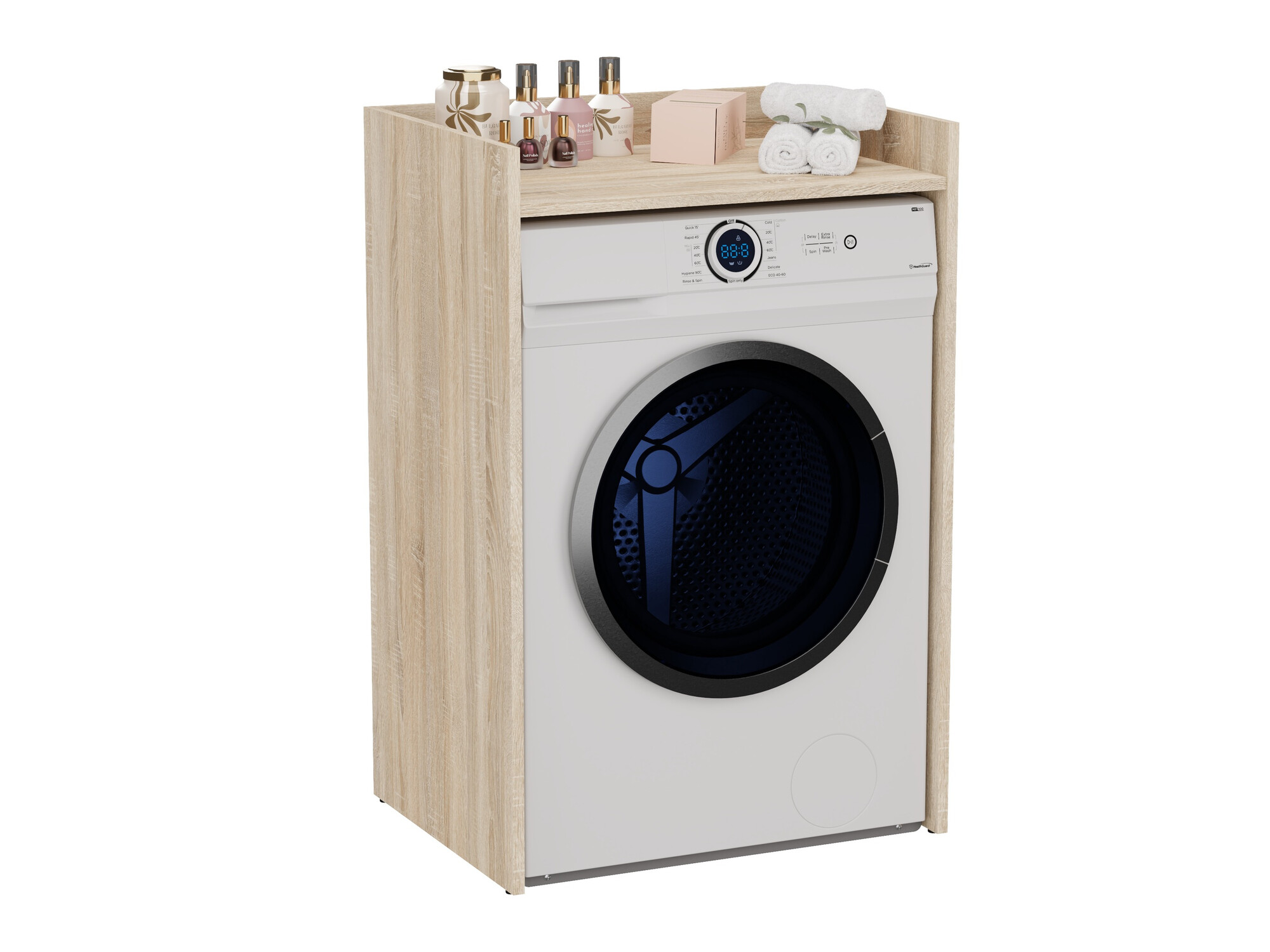 Stāvošs vannas skapītis Balelbo 102 (Sonomas ozols)