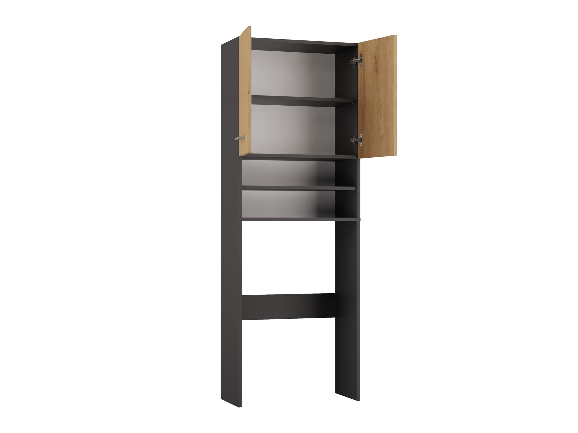 Vannas istabas plaukts Balelbo 104 (Antracīts + Artisan ozols)