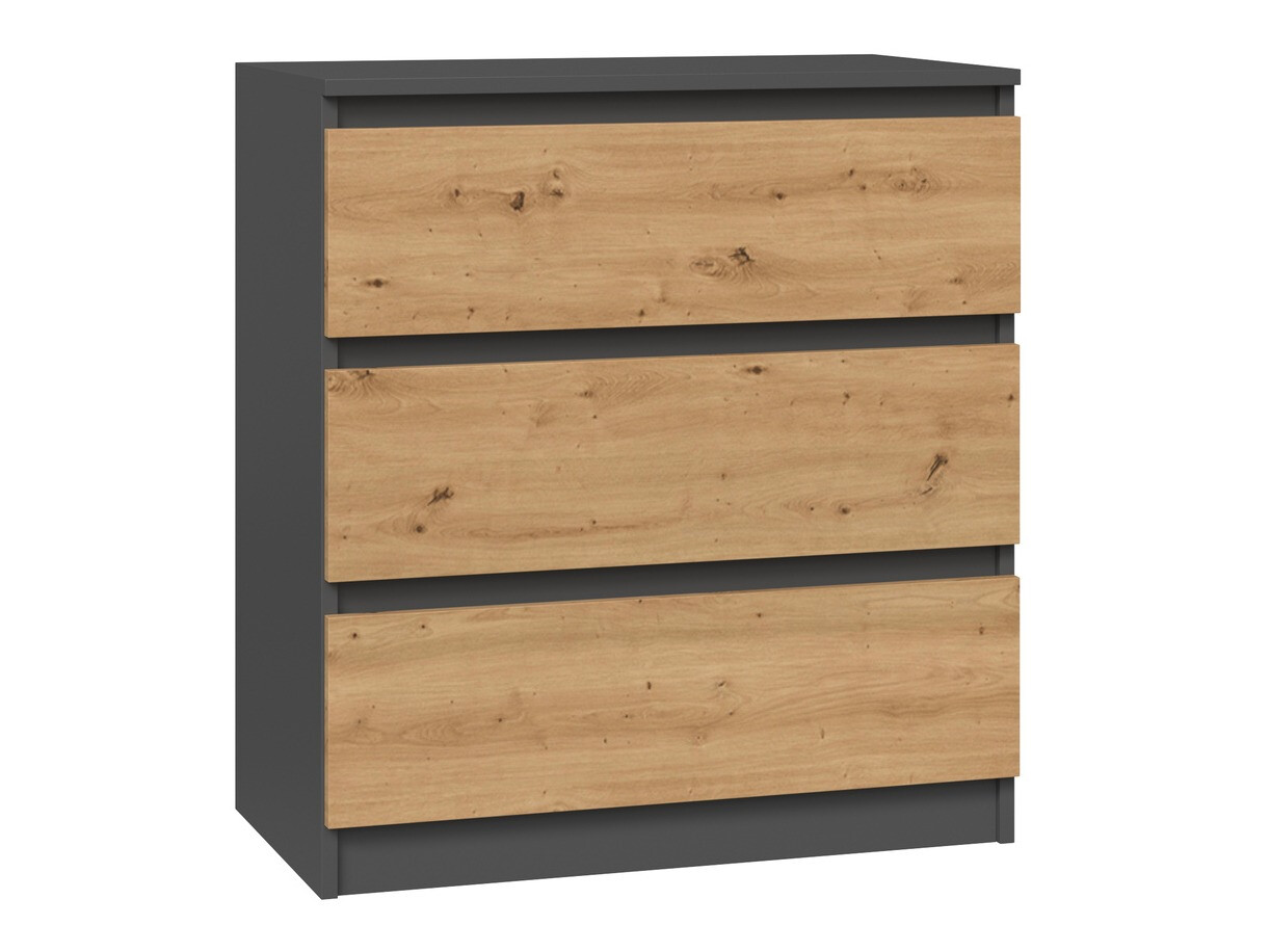 Kомод Elbvelu 106 (Антрацит + Artisan дуб)