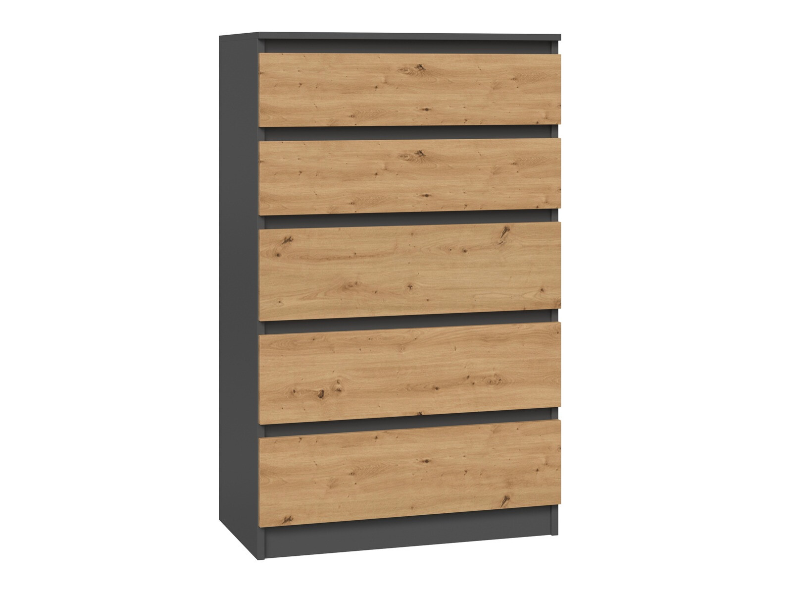 Kumode Elbvelu 104 (Antracīts + Artisan ozols)