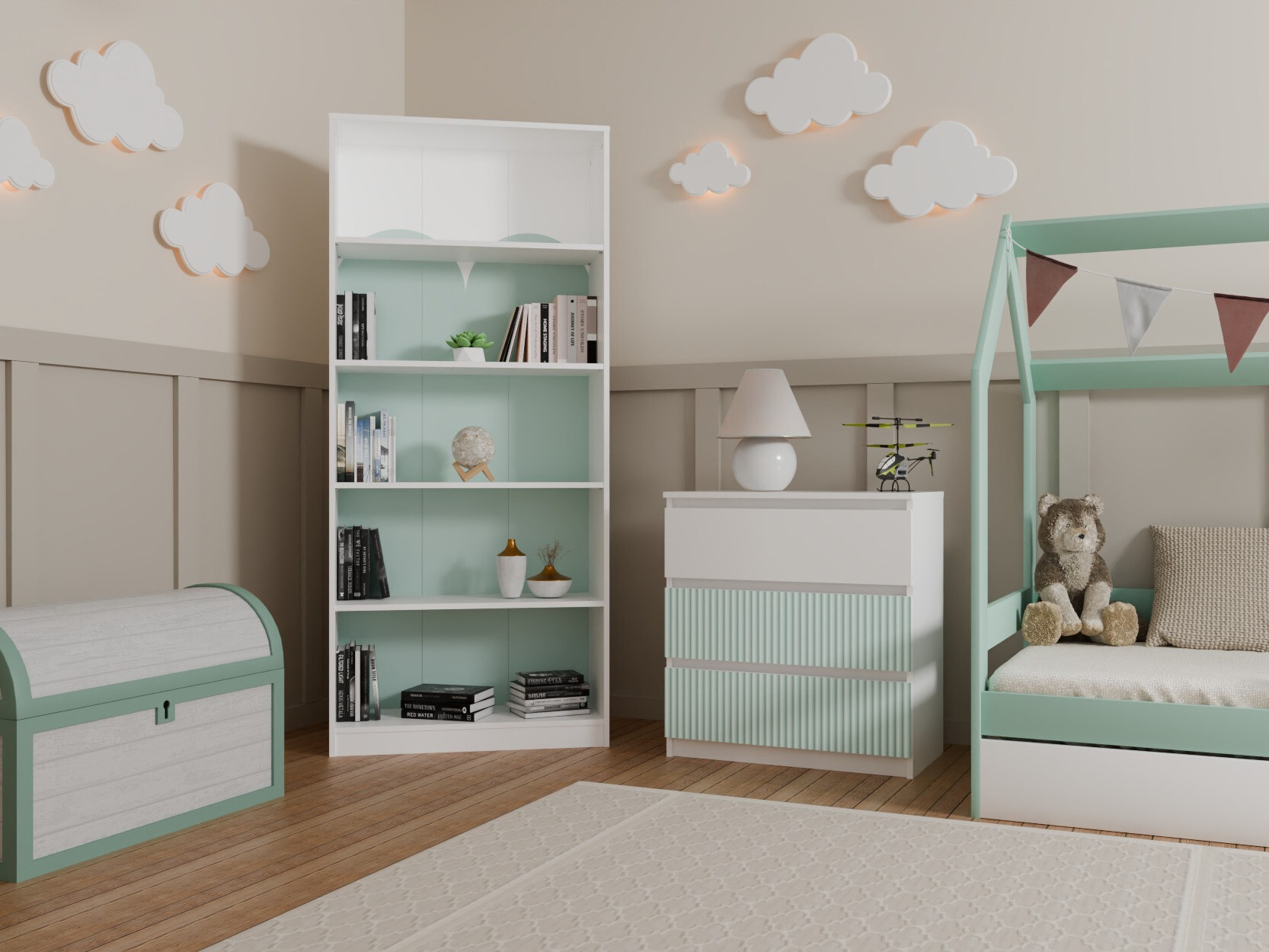 Kumode Mortore 102 (Gaiša piparmētra)