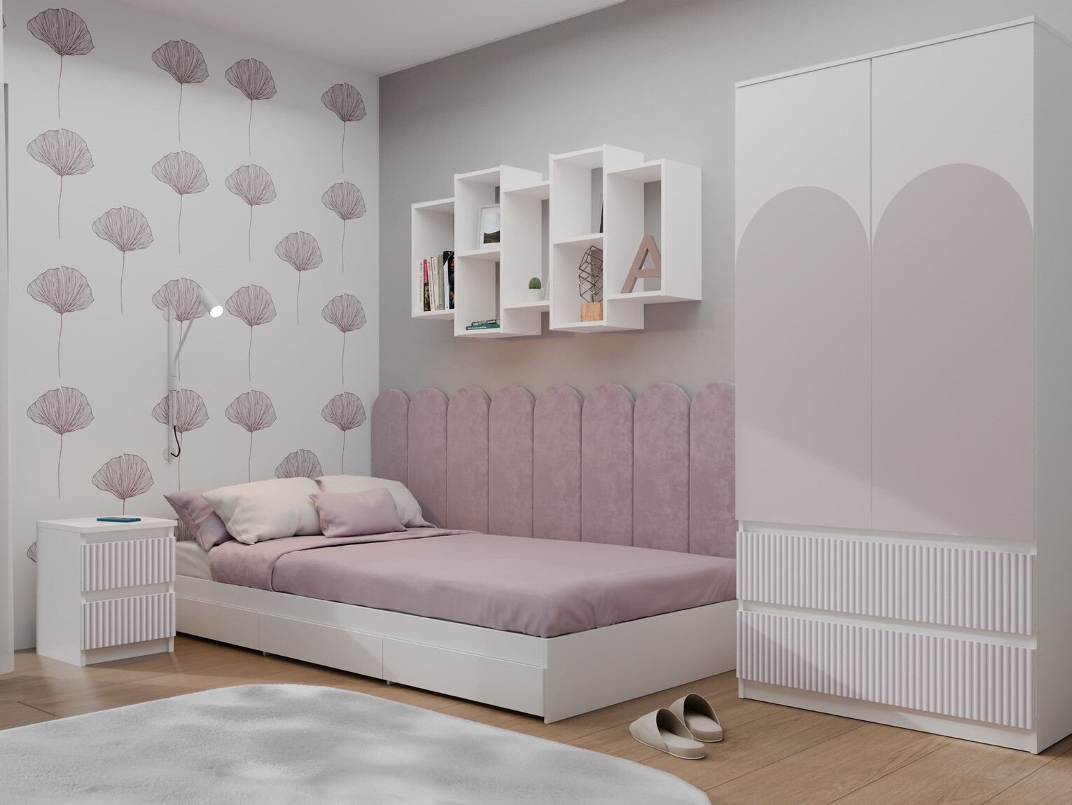 Naktsgaldiņš Mortore 103 (Tumši rozā)