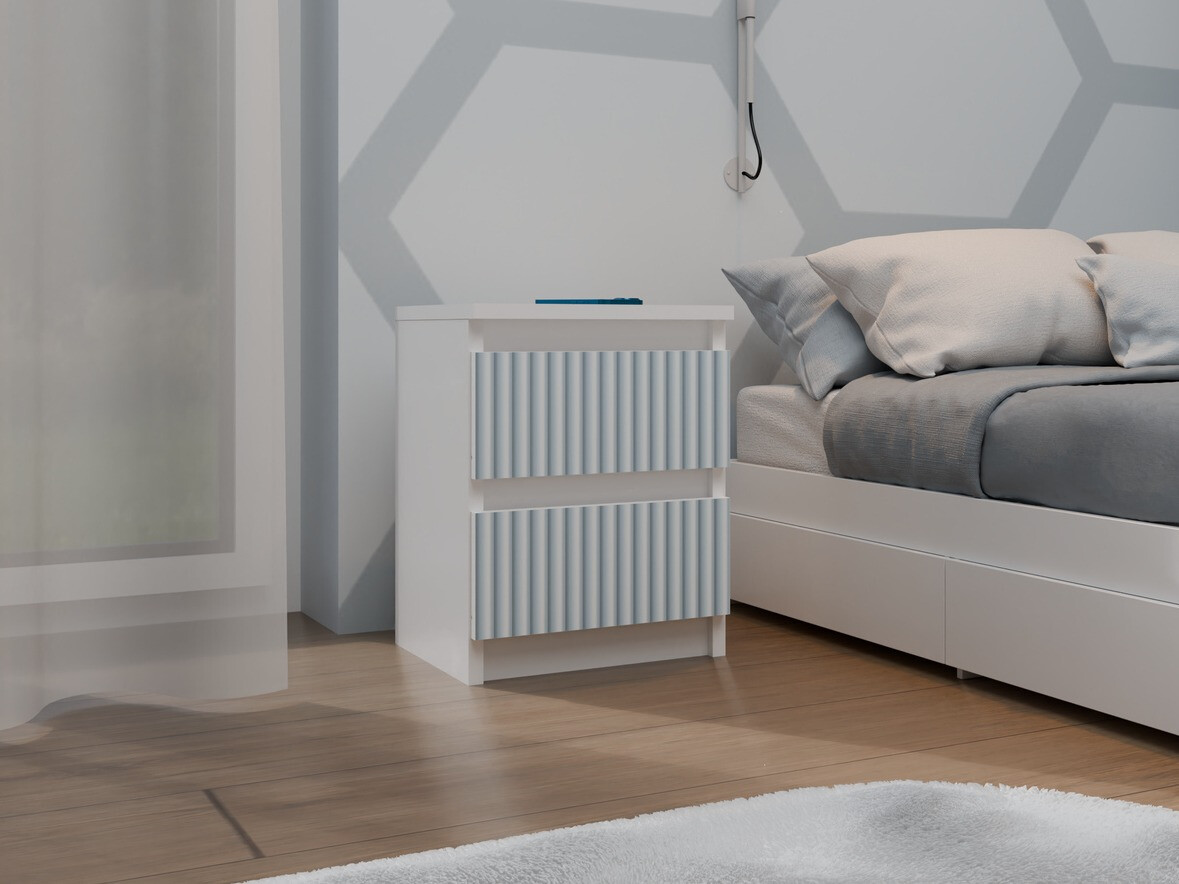 Прикроватная тумбочка Mortore 103 (Синий)