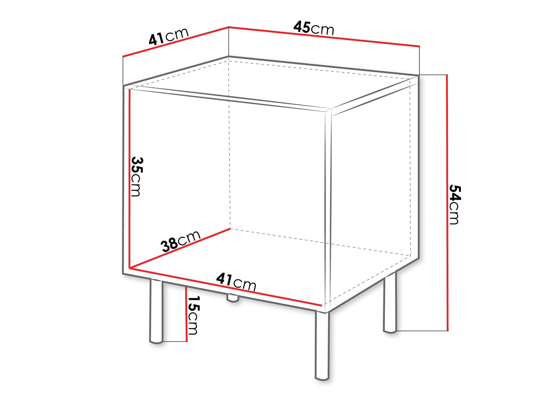Naktsgaldiņu komplekts Studium