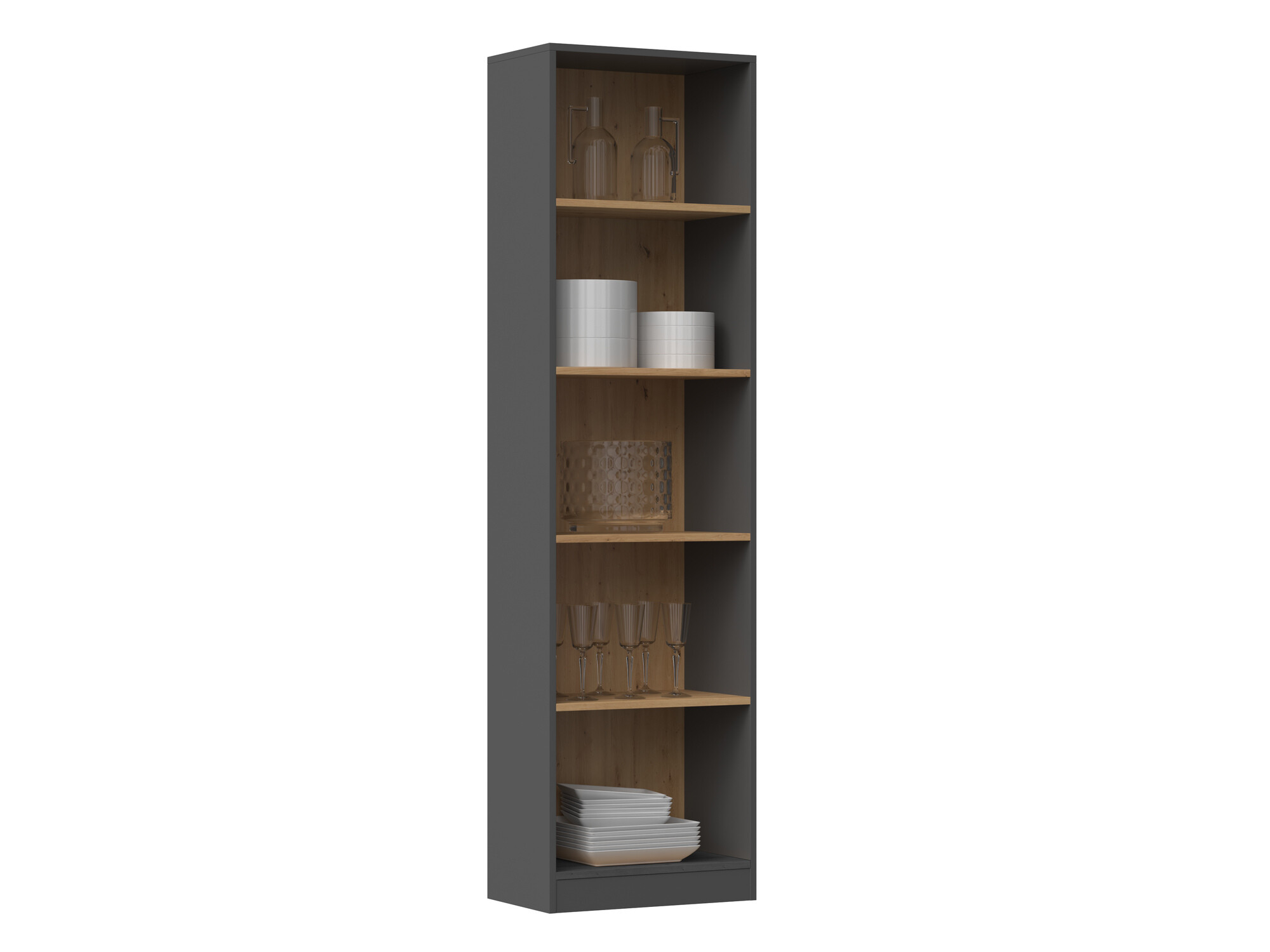 Plaukts Mandeville 188 (Antracīts)