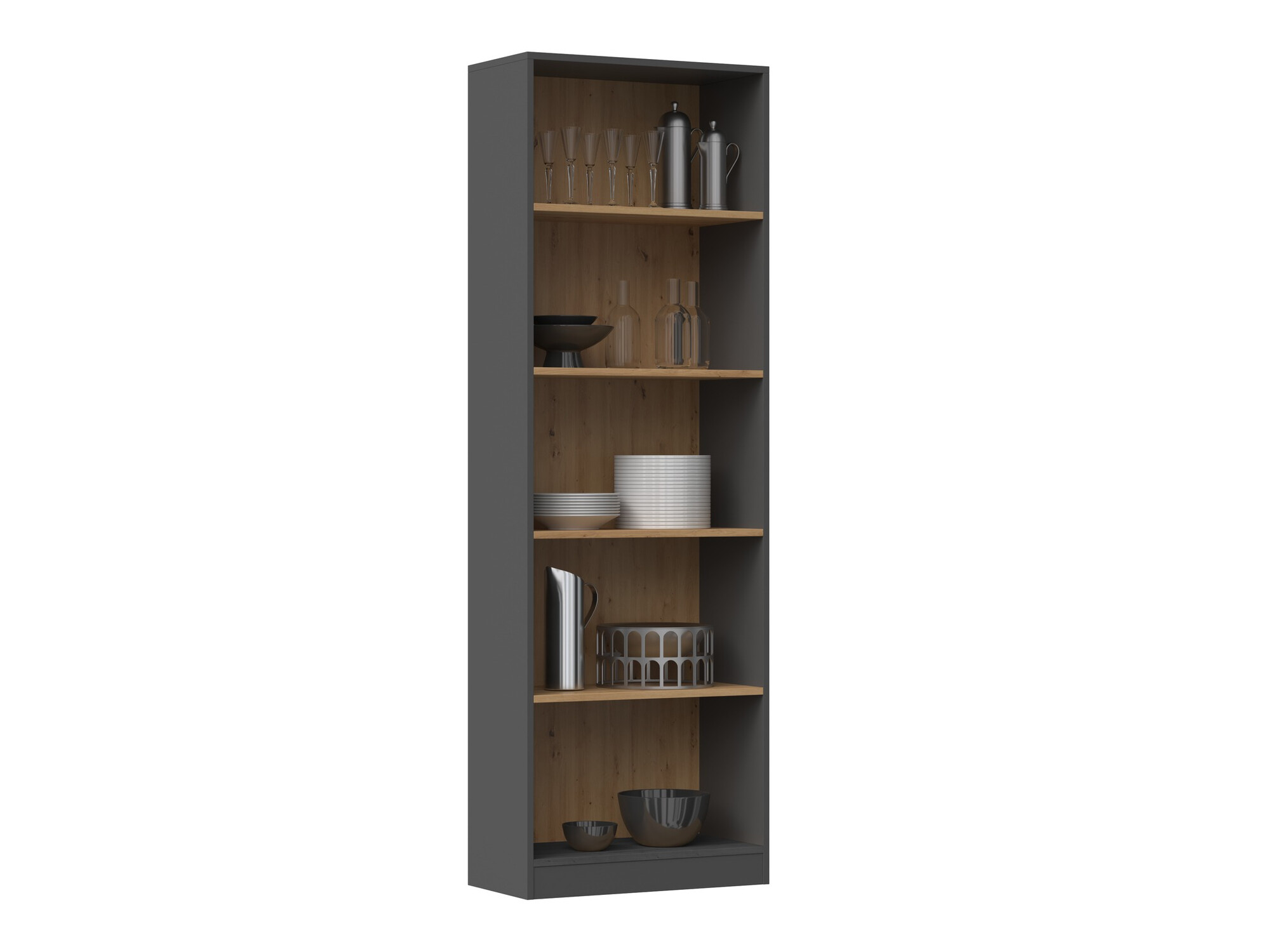 Plaukts Mandeville 191 (Antracīts)