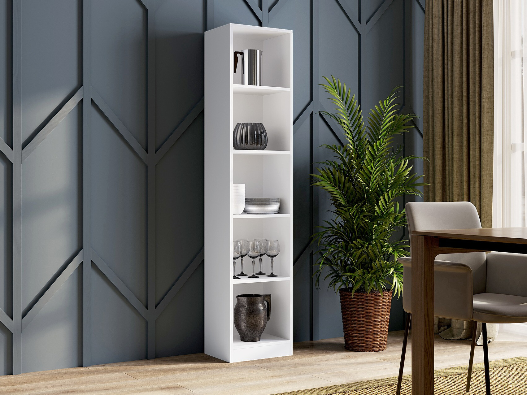 Стеллаж Mandeville 183 (Белый)