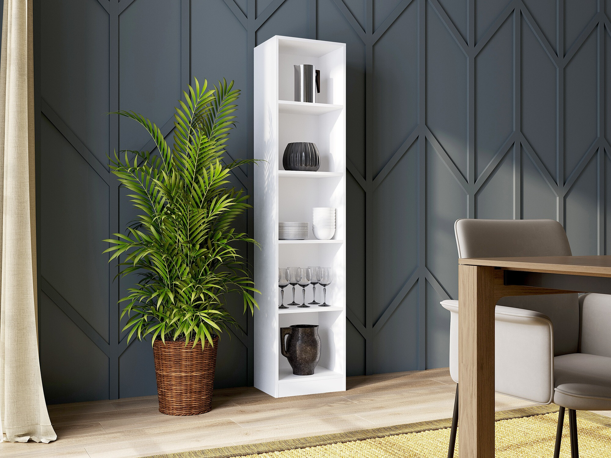 Стеллаж Mandeville 183 (Белый)