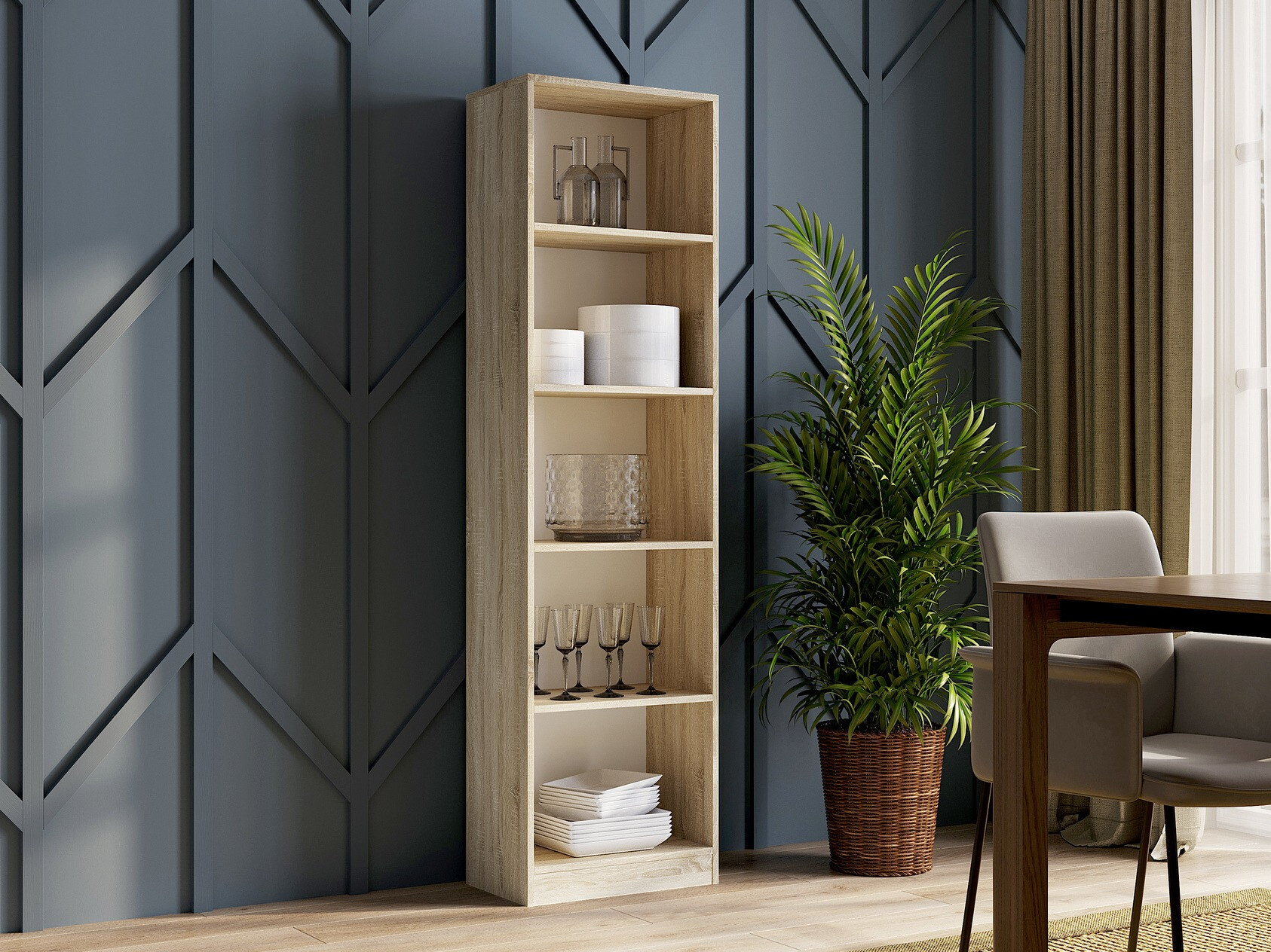 Стеллаж Mandeville 188 (Сонома Дуб)