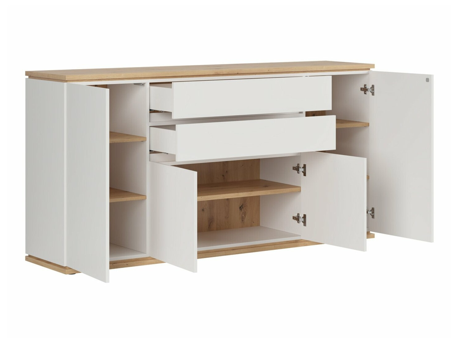 Kumode Cirfelo 101 (Balts + Artisan ozols)