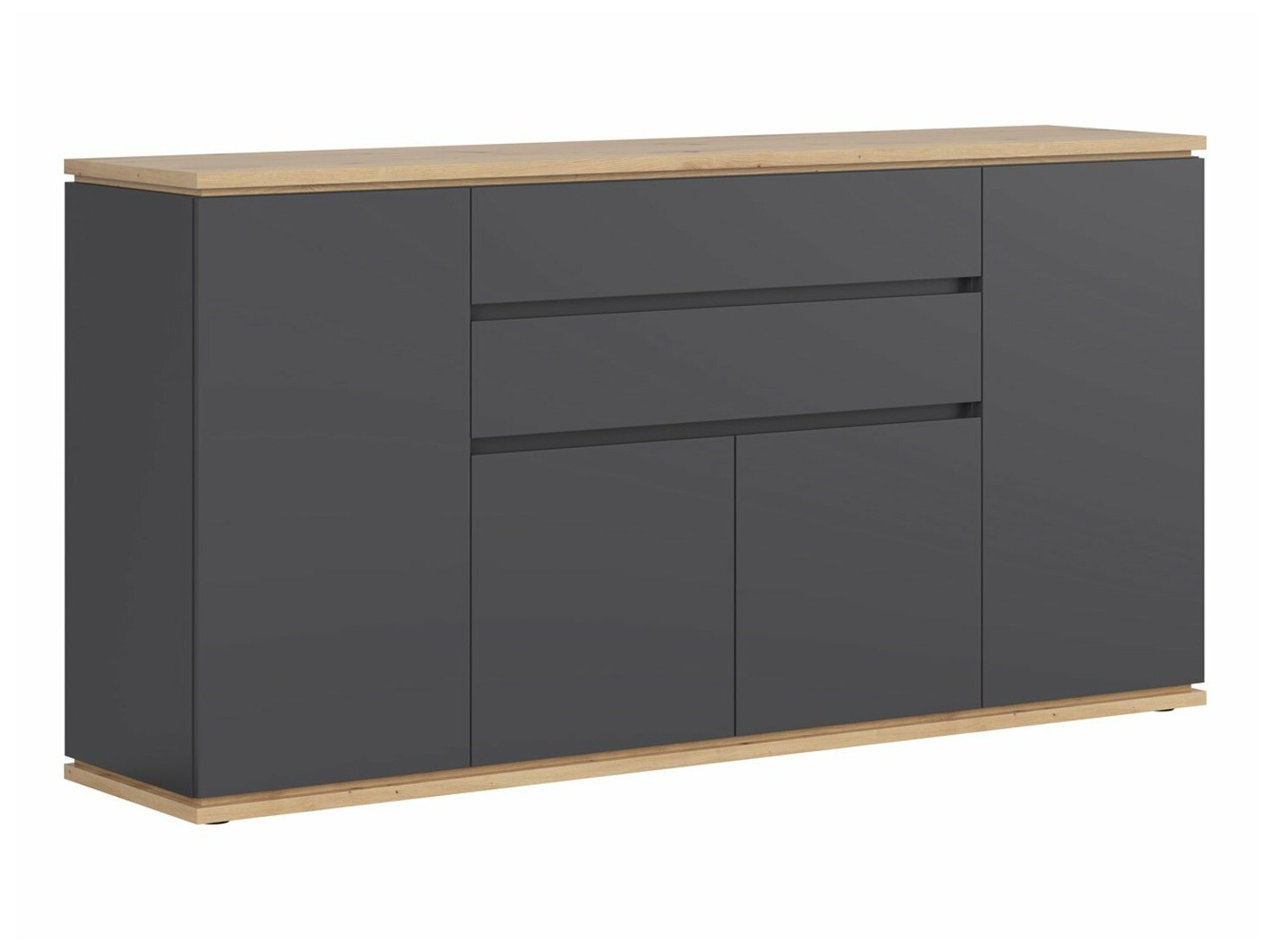 Kumode Cirfelo 101 (Grafīts + Artisan ozols)