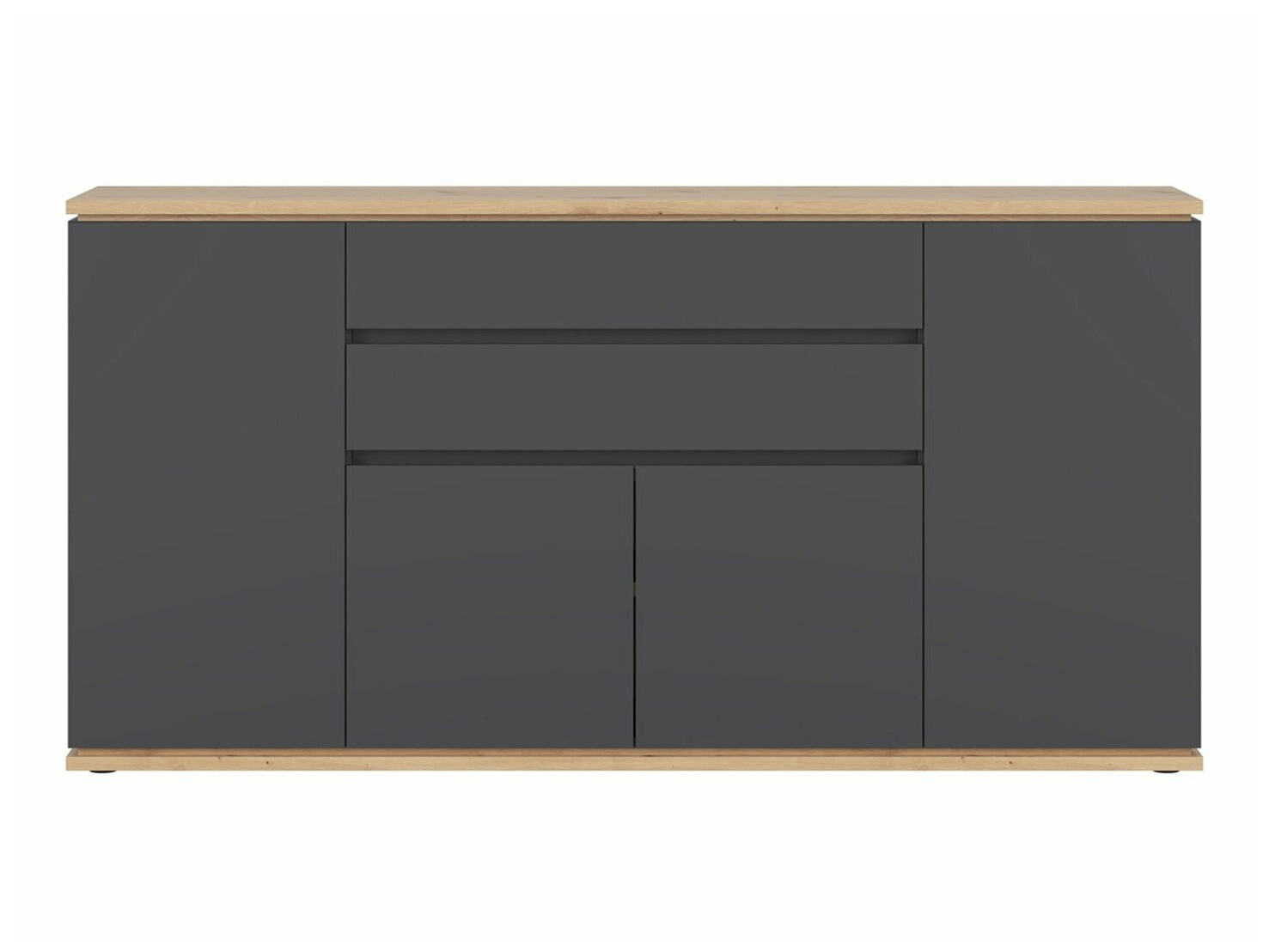 Kumode Cirfelo 101 (Grafīts + Artisan ozols)