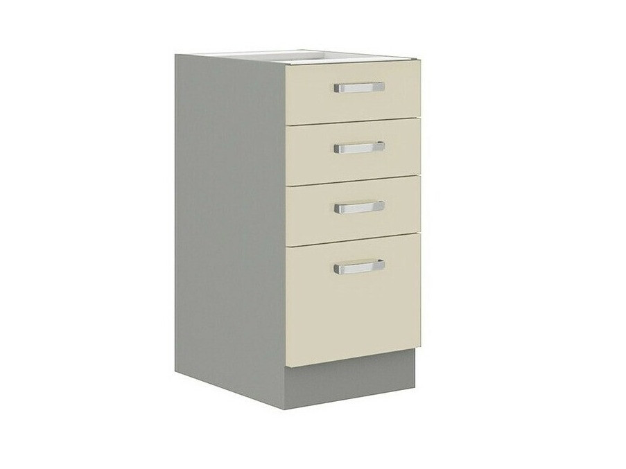 Moduļu skapis ar atvilktnēm Multi Cream 122
