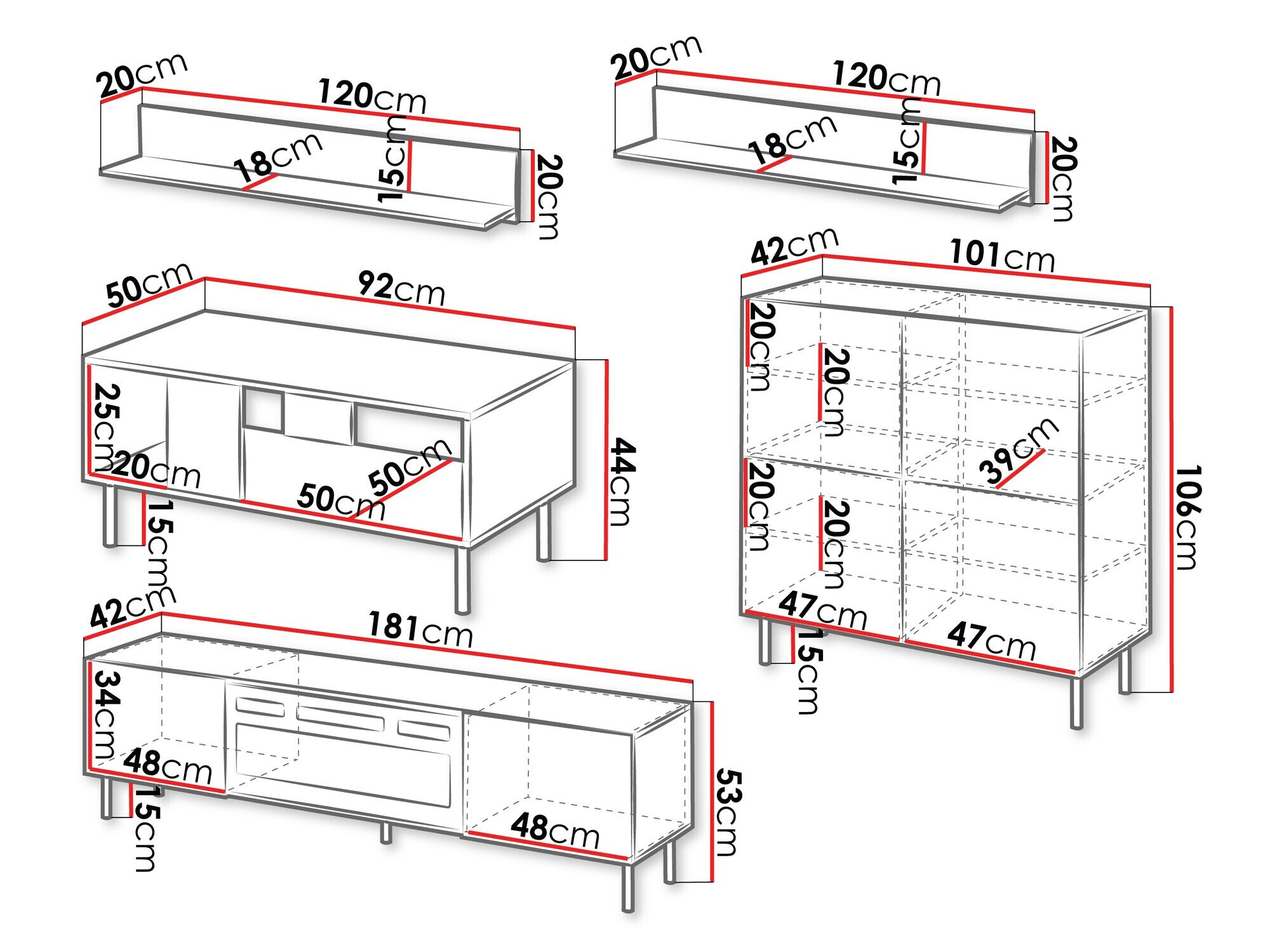 Набор для гостиной Livsevi 110