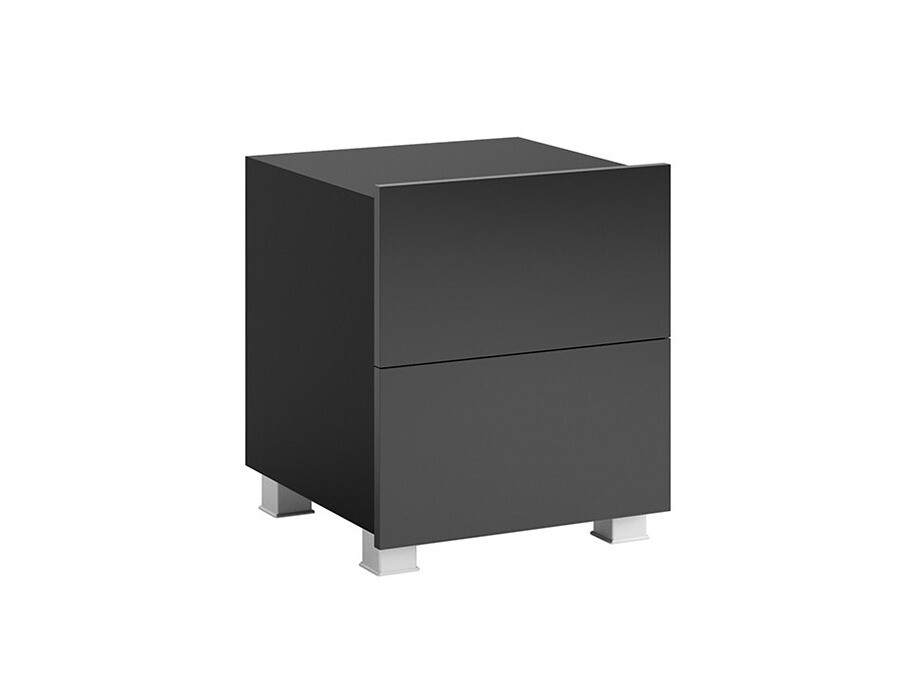 Naktsgaldiņš Tivdalu 127 (Melns + Glancēts melns)