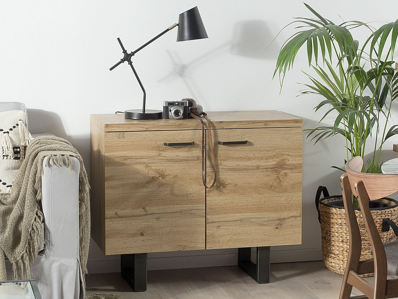 Skapis Berwyn 502 (Gaišs koks)