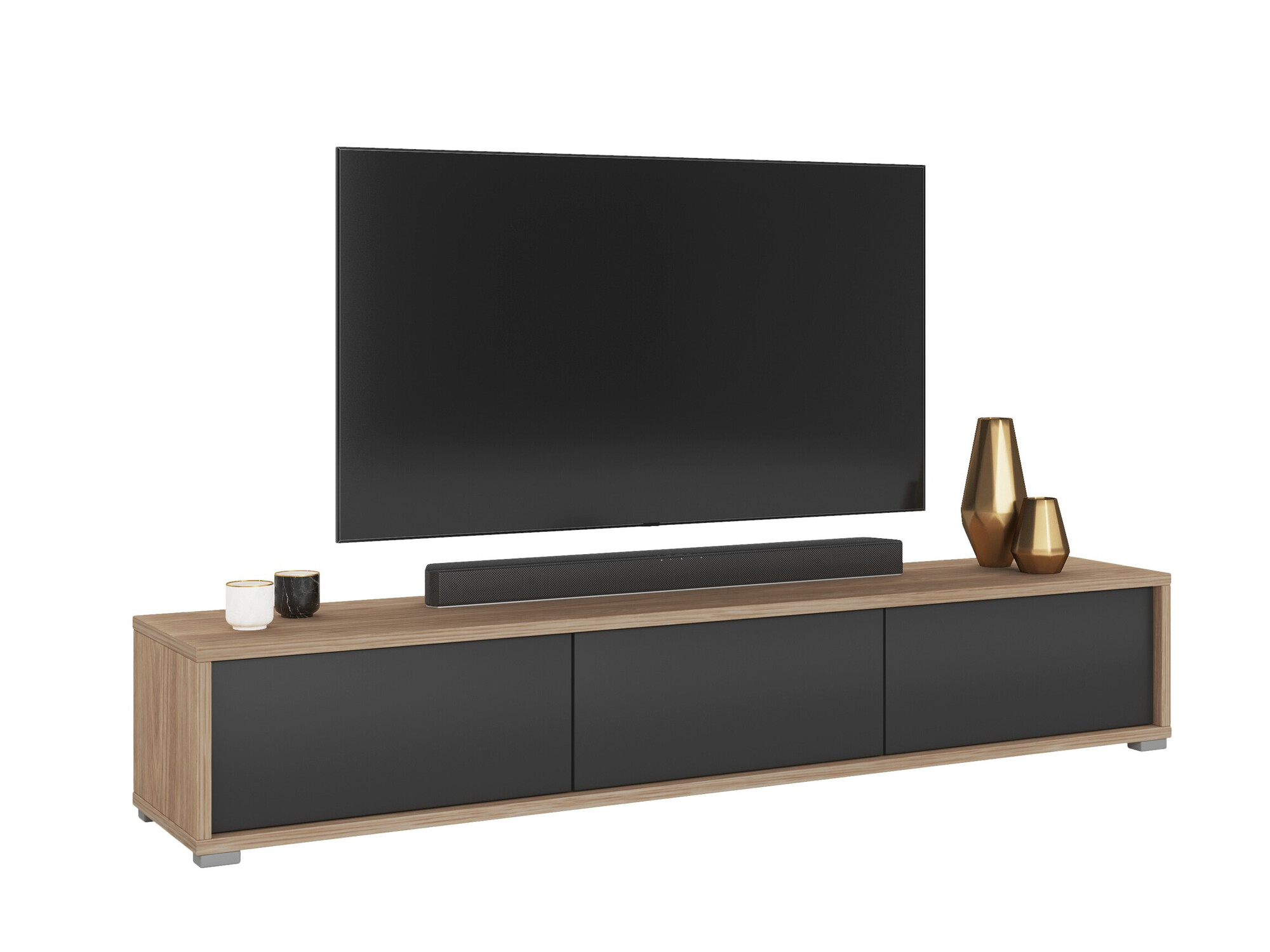 TV galds Austin 324 (Ozols + Antracīts)