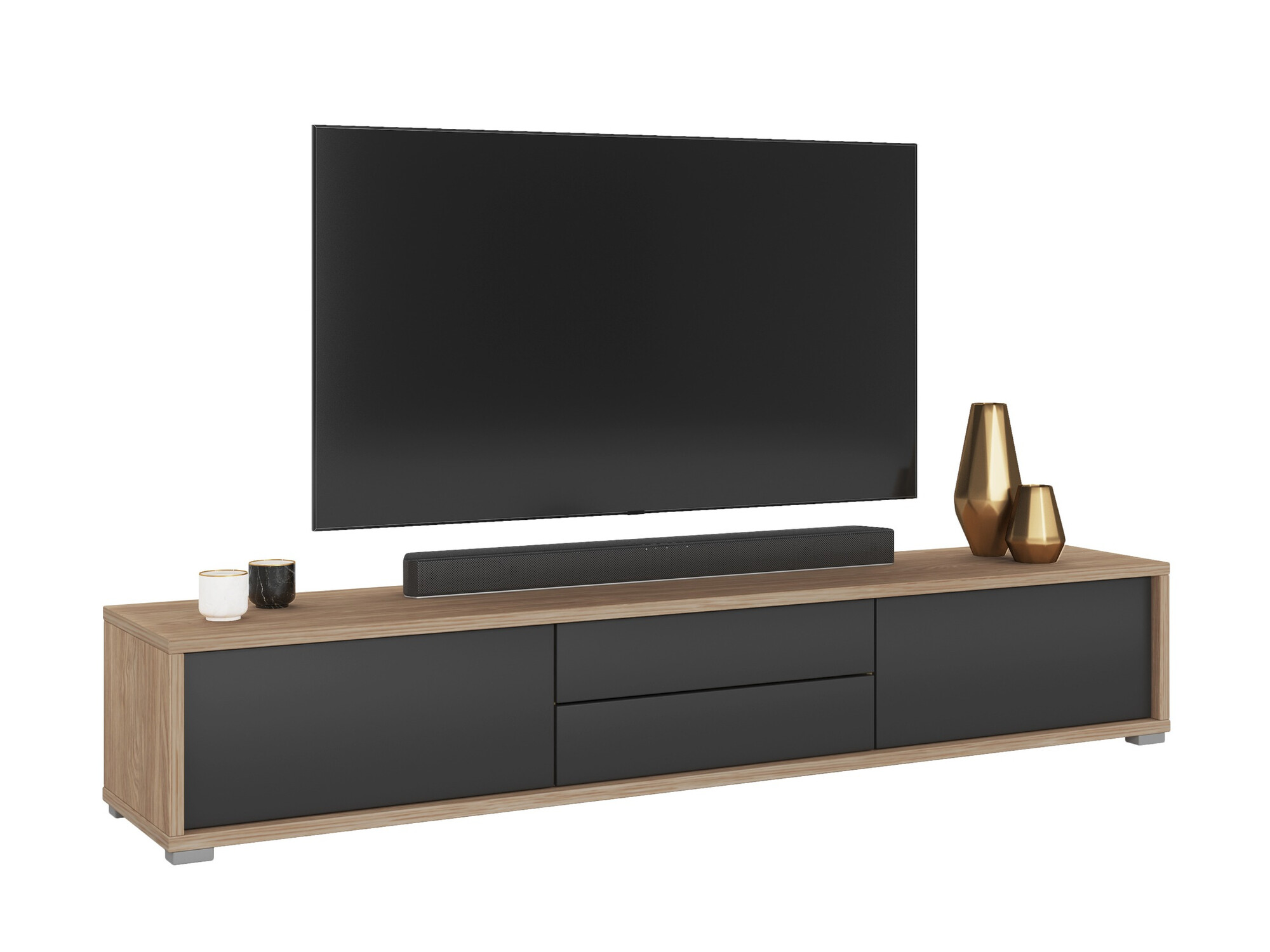 TV galds Austin 325 (Ozols + Antracīts)