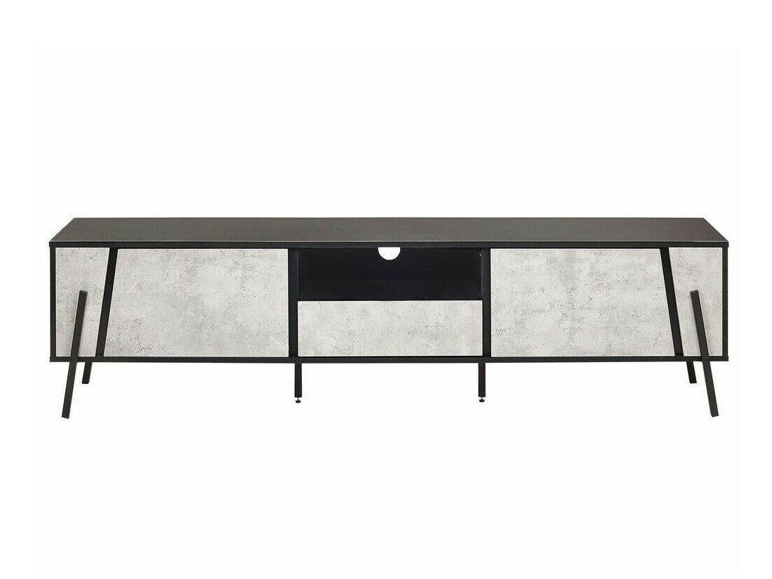 TV galds Berwyn 544 (Pelēks + Melns)