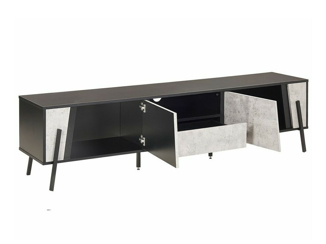 ТВ тумба Berwyn 544 (Серый + Чёрный)