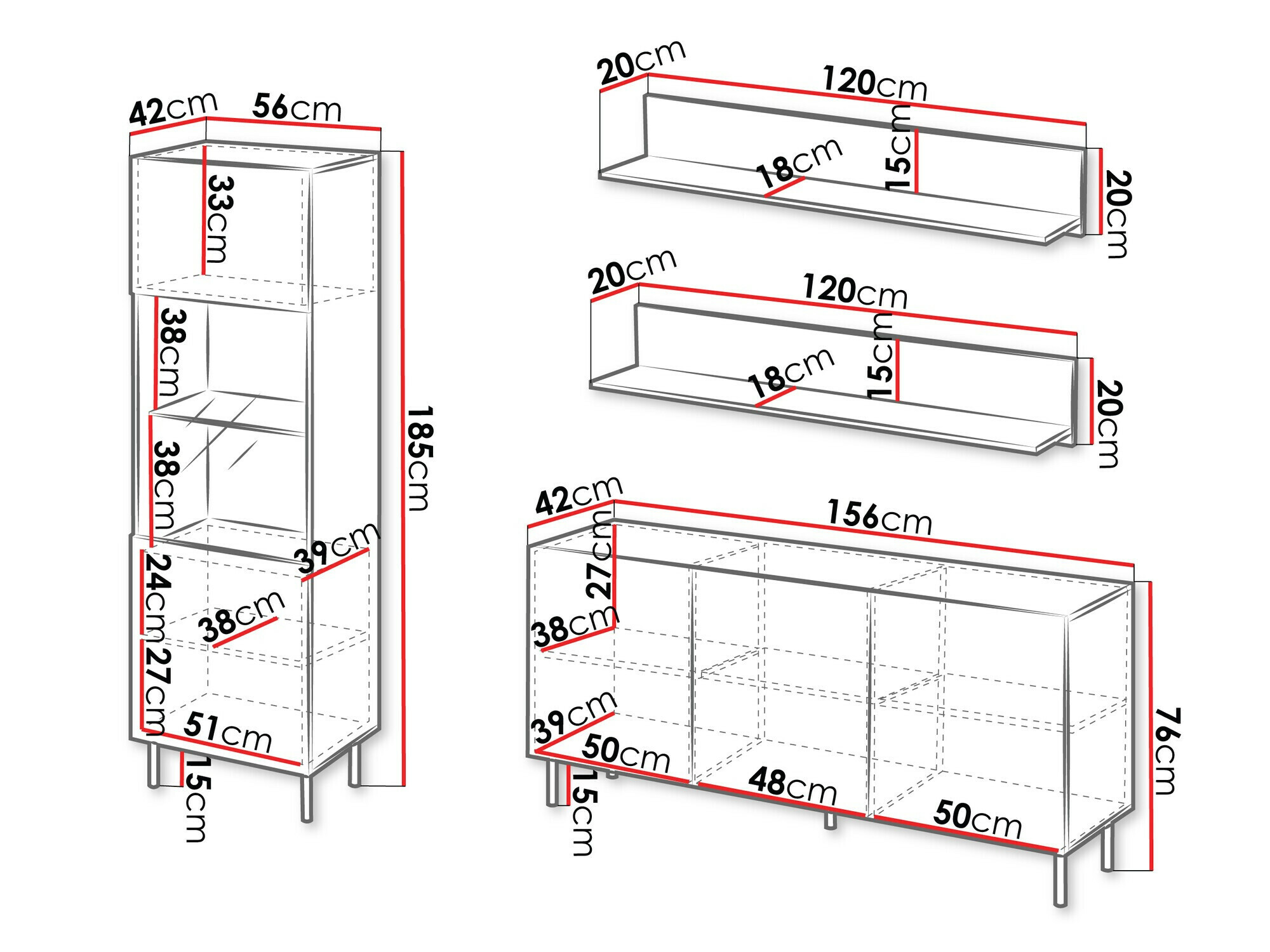 Viesistabas komplekts Studium I