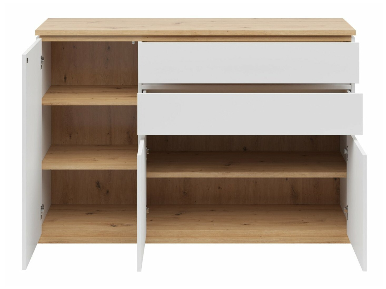 Kumode Cirfelo 102 (Balts + Artisan ozols)