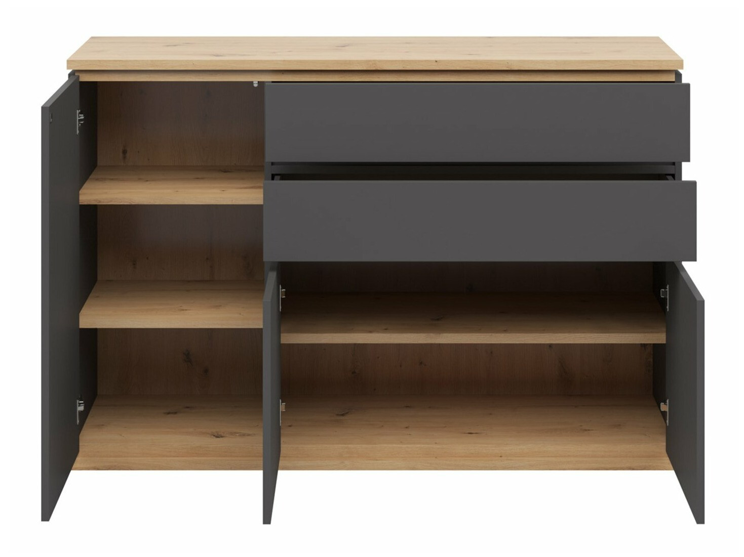 Kumode Cirfelo 102 (Grafīts + Artisan ozols)