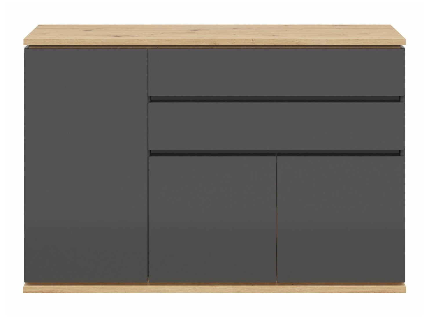 Kumode Cirfelo 102 (Grafīts + Artisan ozols)