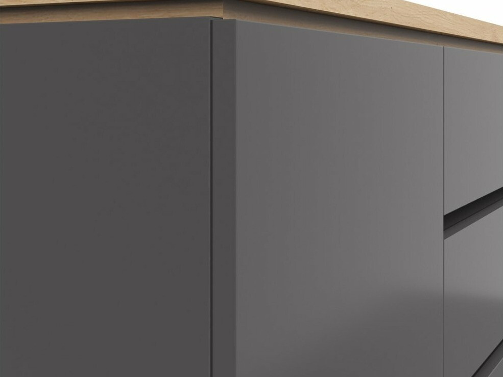 Kumode Cirfelo 102 (Grafīts + Artisan ozols)