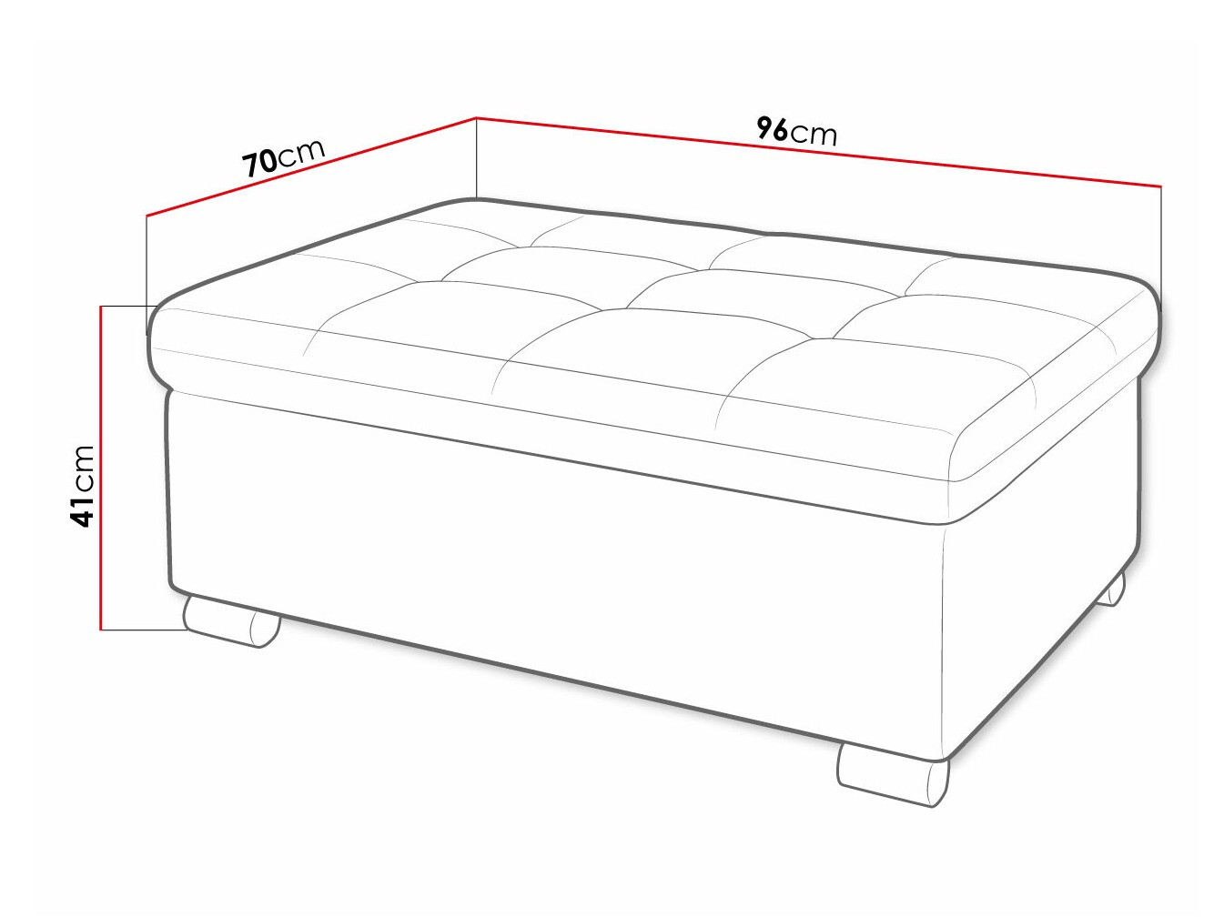 Мягкая скамья Comfivo 118 (Soul 20 + Soul 13)
