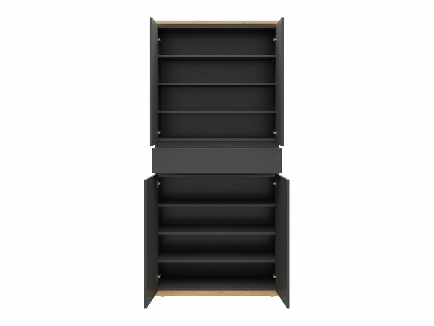 Plaukts Cirfelo 103 (Grafīts + Artisan ozols)