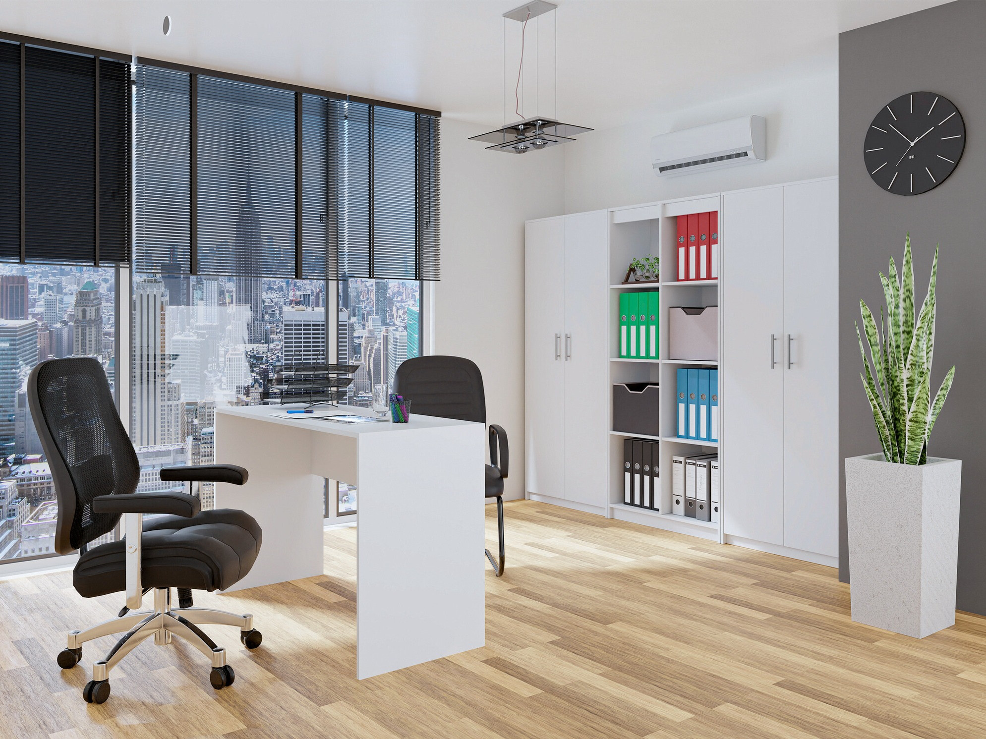 Стеллаж Mandeville 196 (Белый)