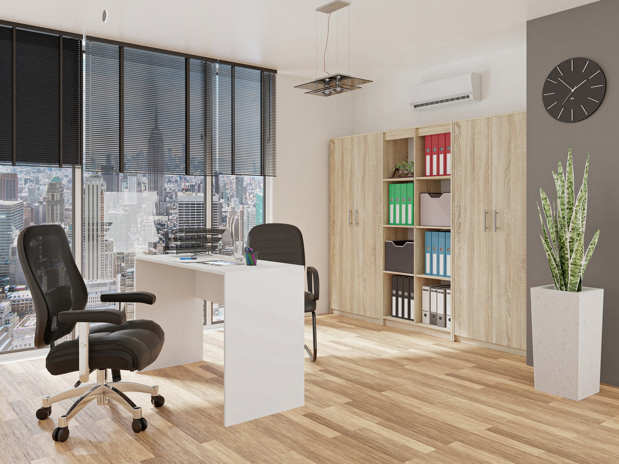 Стеллаж Mandeville 196 (Сонома Дуб)