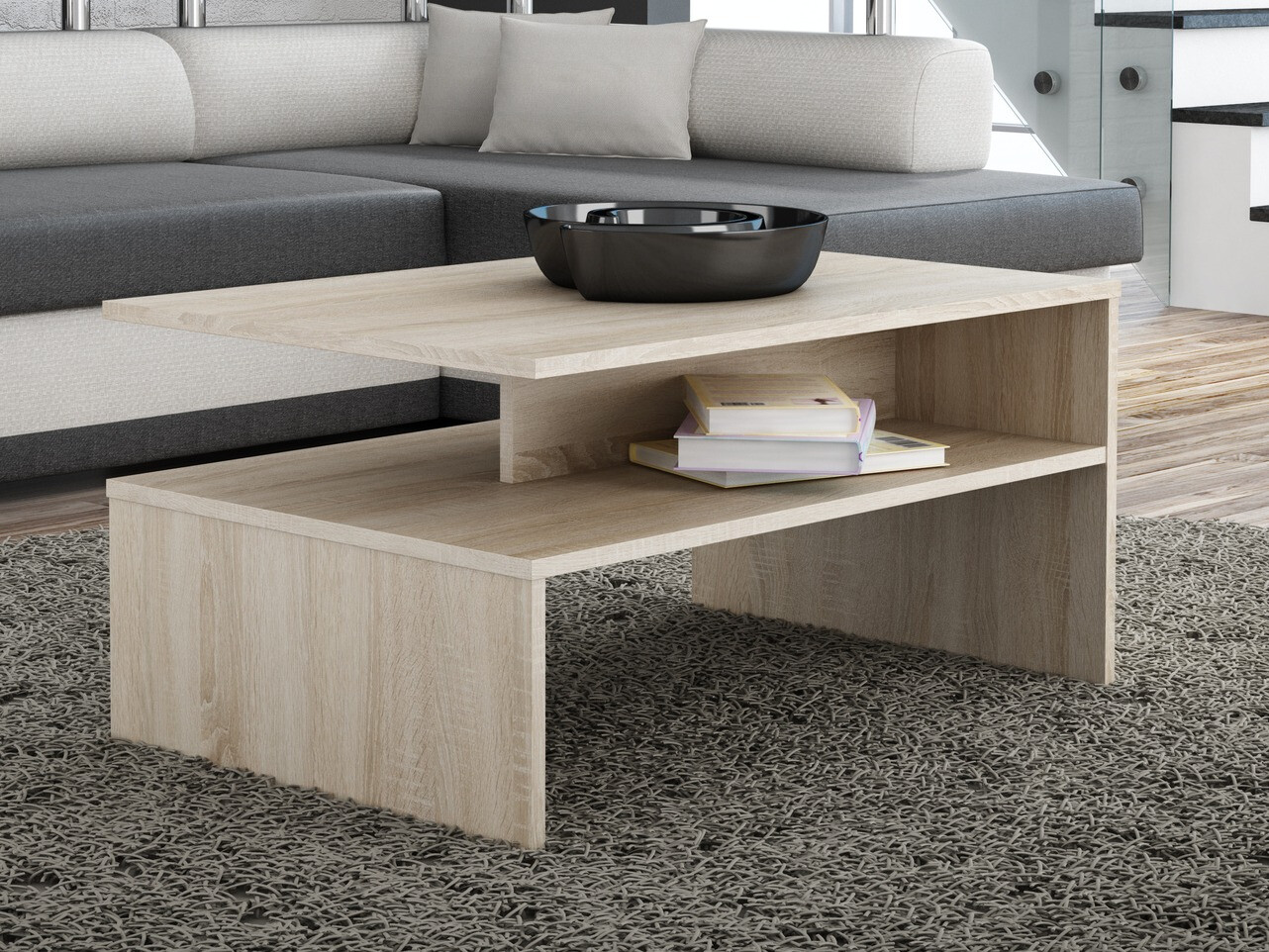 Žurnālu galdiņš Mandeville 199 (Sonomas ozols)