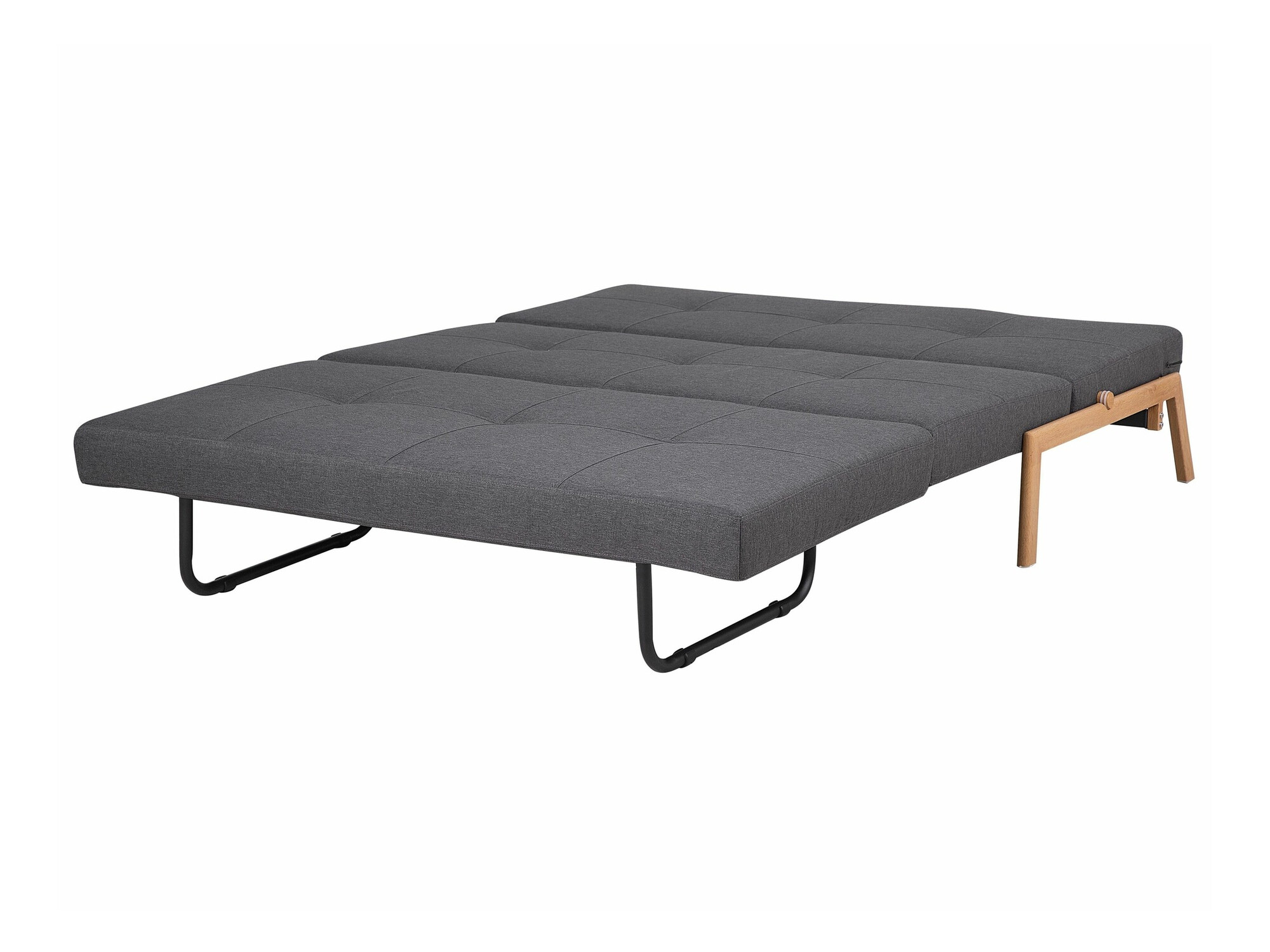 Dīvāns gulta Berwyn 436 (Tumši pelēks)