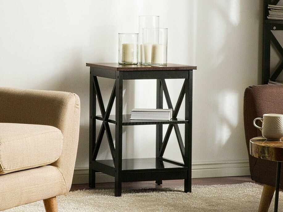 Kafijas galdiņš Cateti 103 (Melns)