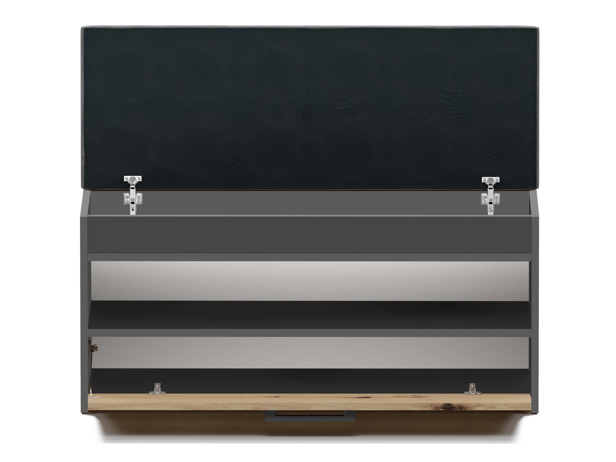 Тумба для обуви Mandeville 216 (Антрацит + Artisan дуб)
