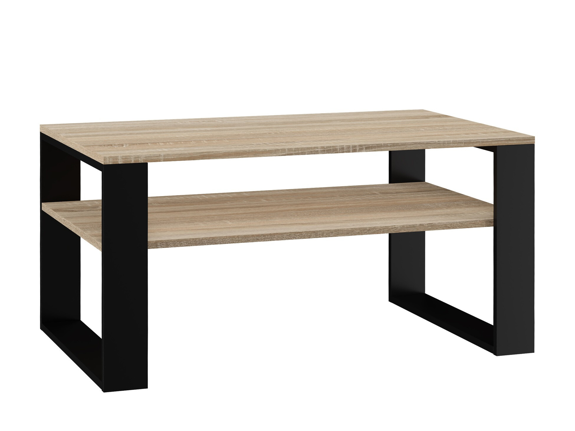 Журнальный столик Mandeville 208 (Сонома Дуб + Чёрный)