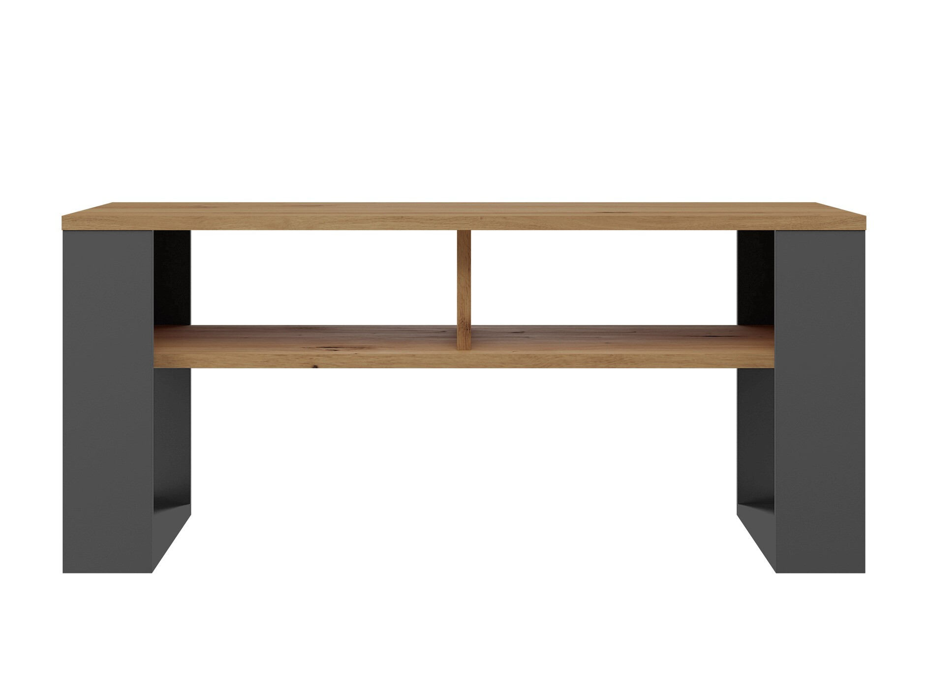 Žurnālu galdiņš Mandeville 209 (Artisan ozols + Antracīts)