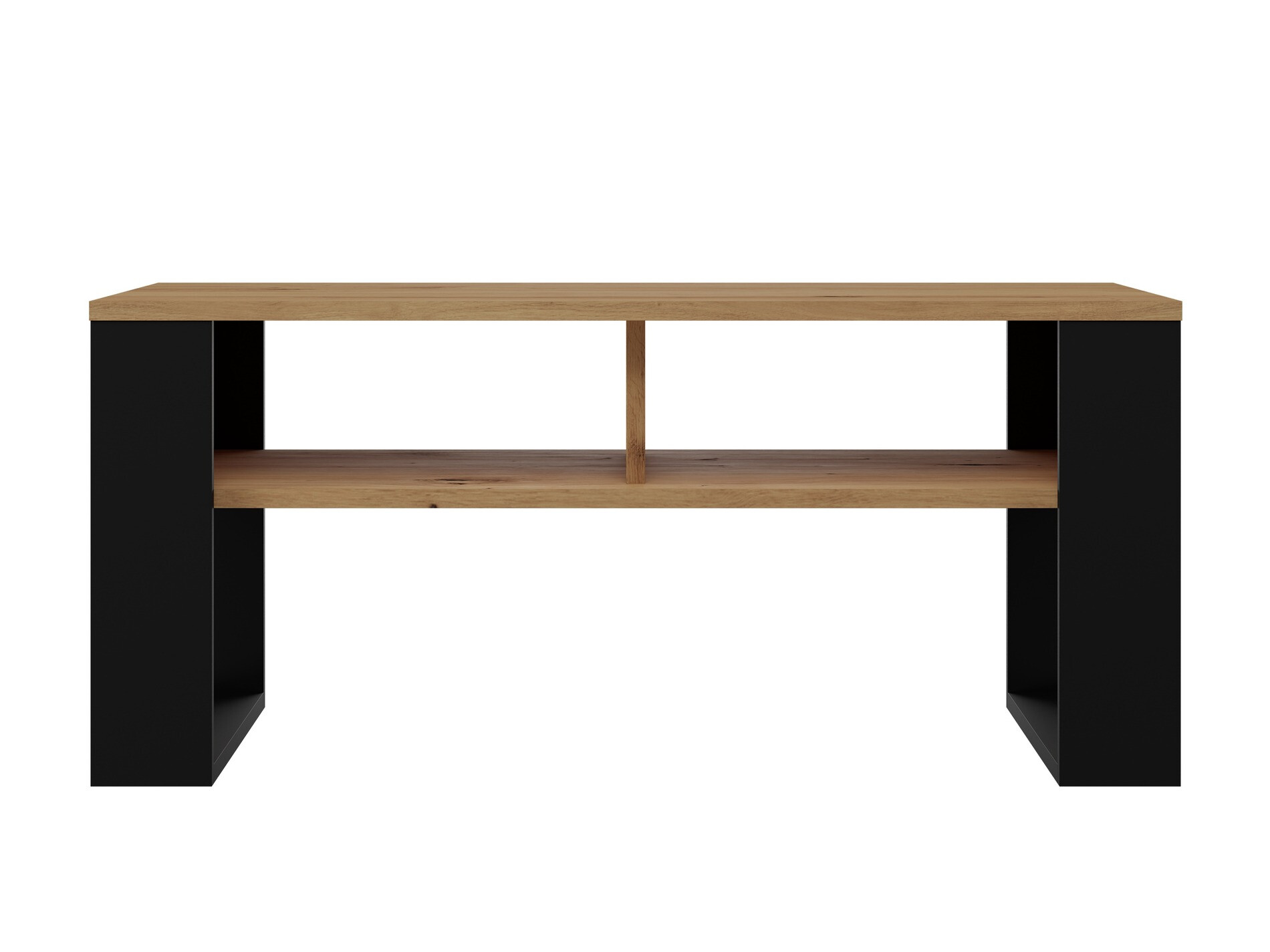 Žurnālu galdiņš Mandeville 209 (Artisan ozols + Melns)