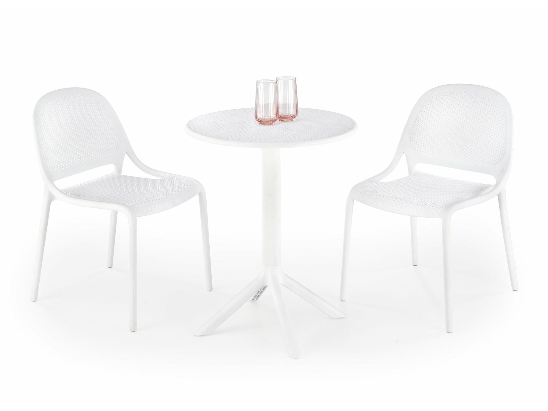 Dārza galds Houston 1635 (Balts)