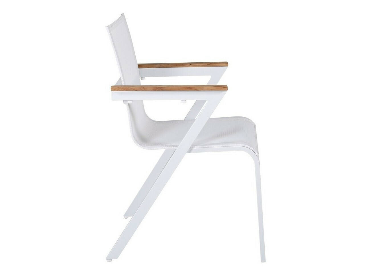 Dārza krēsls Dallas 679 (Balts)