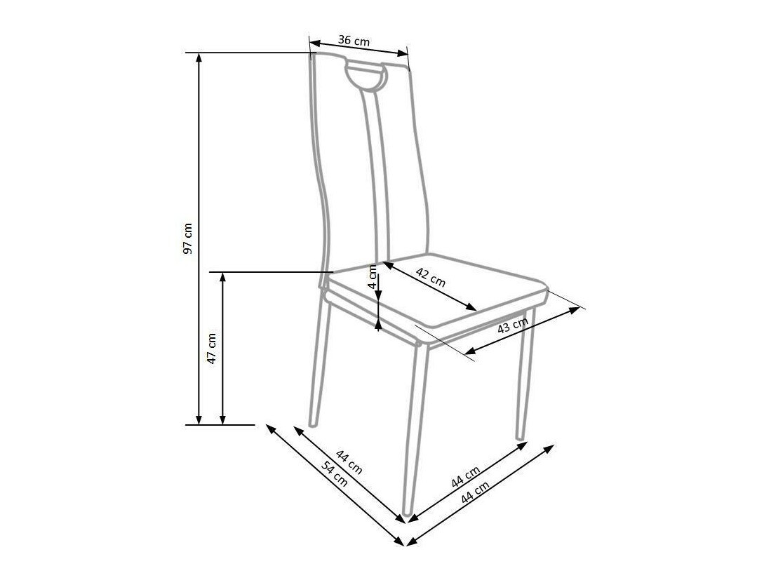 Krēsls Houston 252 (Pelēks)
