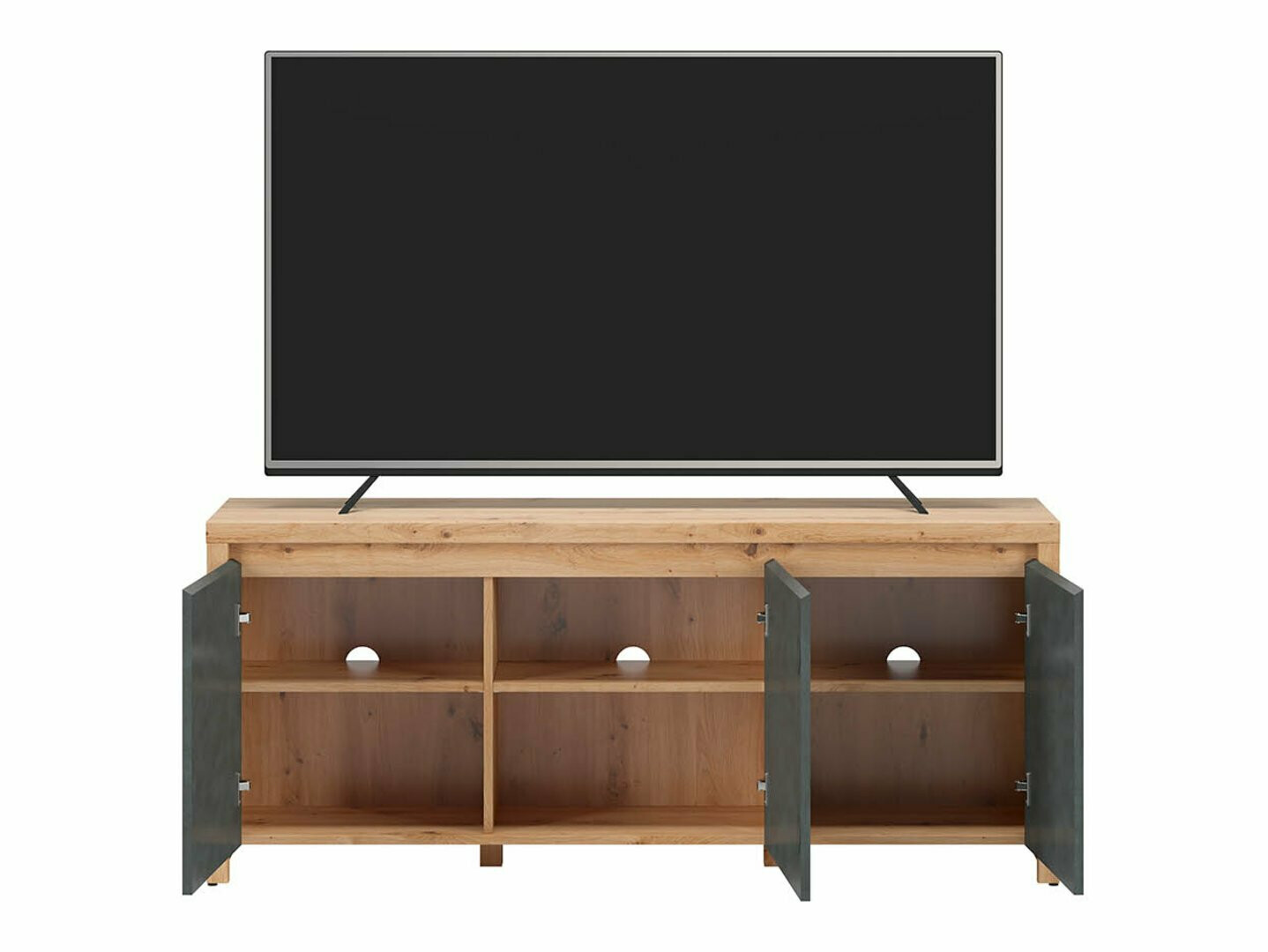 TV galds Nolcire 103 (Artisan ozols + Matera pelēks)